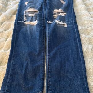 Soho Women's Blue Straight Leg Jeans